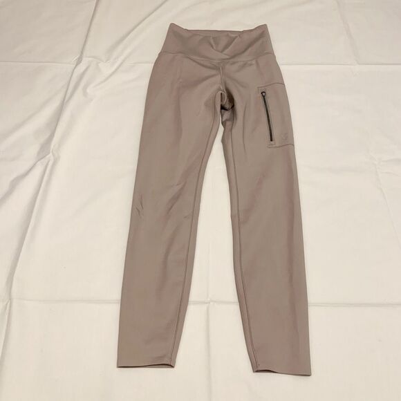 Vuori Evolve Zipped Legging high rise ankle pewter Sz S - Picture 1 of 9